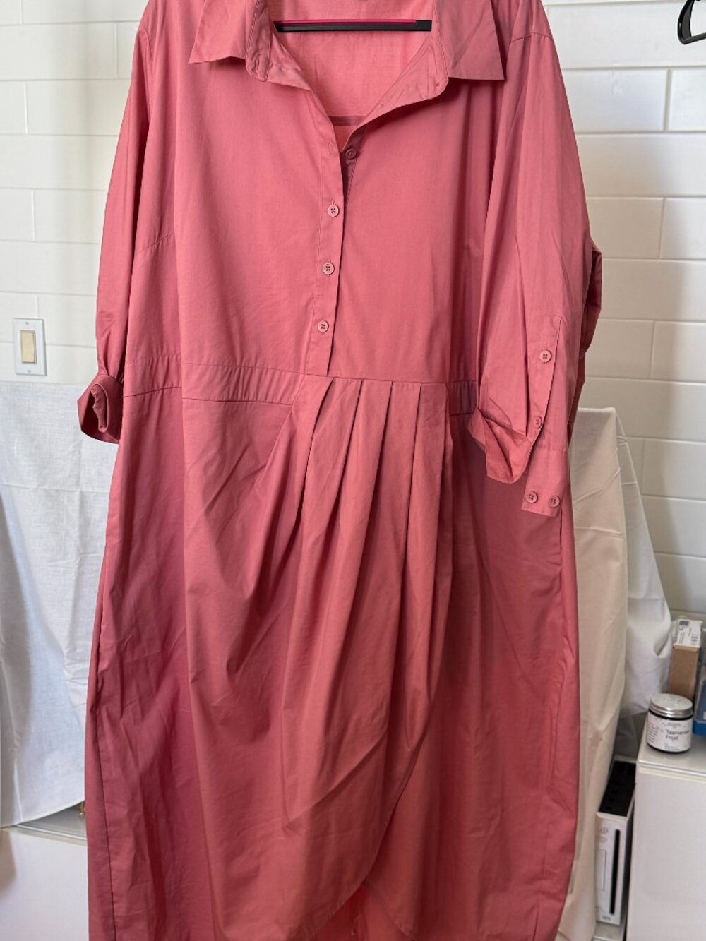 EUC Universal Standard X Danielle Brooks Collab Danielle Dress in Rose US L (3X) - Picture 2 of 7